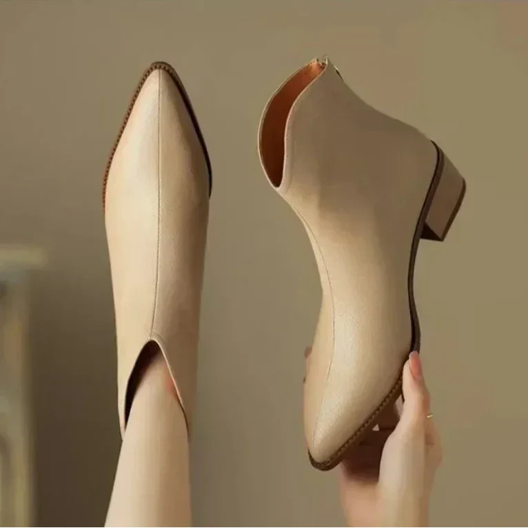 Pointed Toe Ankle Boots for Women | Winter Ready Comfort