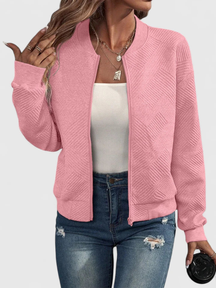 Warm Winter Coat for Women | Side Zip Lightweight Autumn Layering