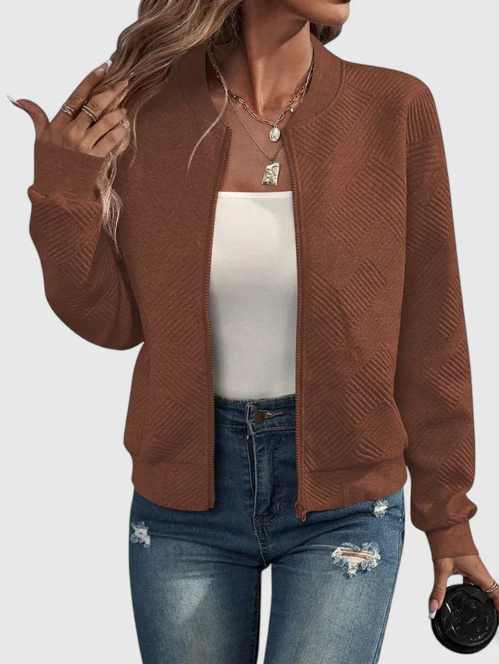 Warm Winter Coat for Women | Side Zip Lightweight Autumn Layering