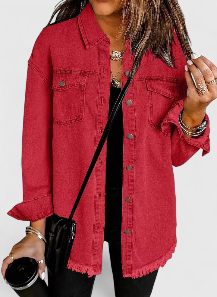 Black Oversized Winter Jacket for Women | Autumn Layering