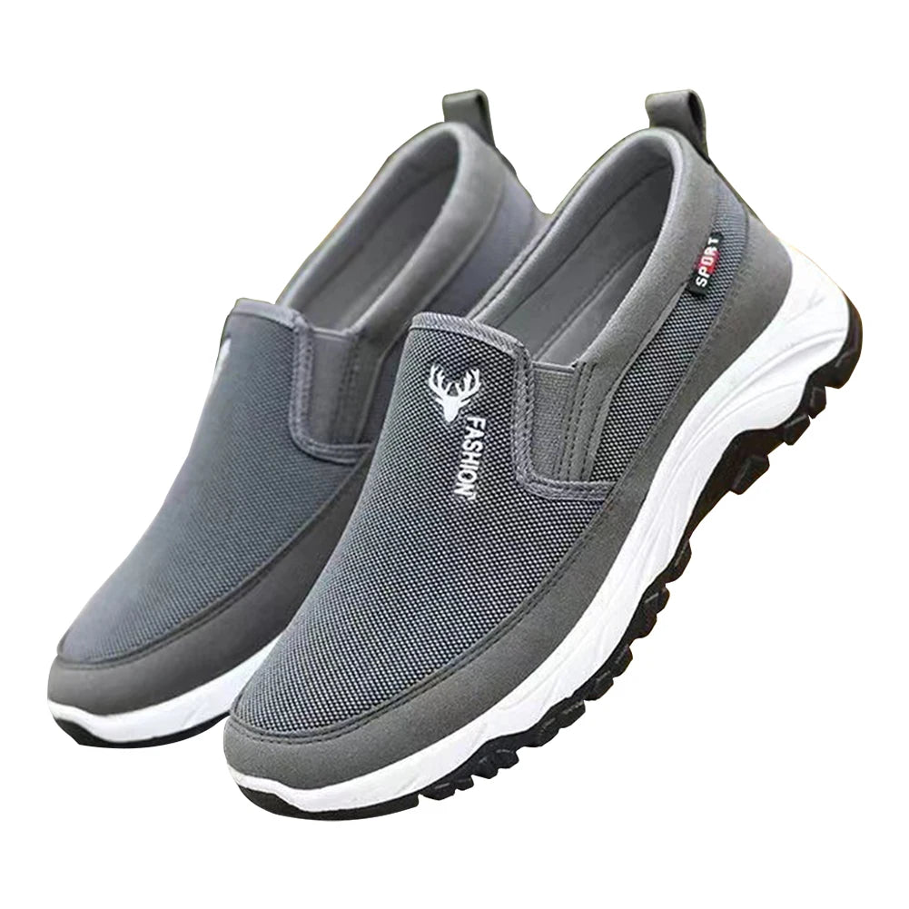 Orthopedic Breathable Slip-On Travel Walking Shoes