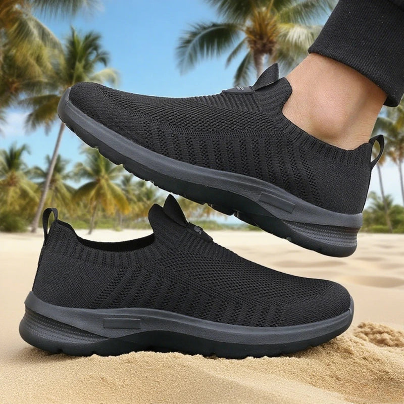 Unisex Breathable Slip -On Orthopedics Walking/Running Shoes