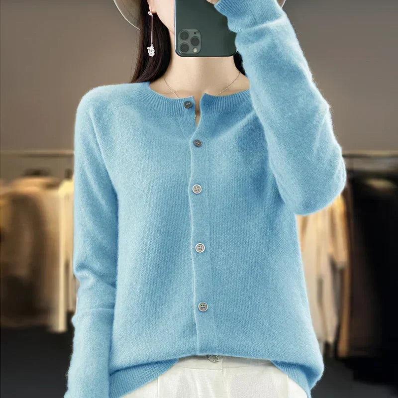 Button Front Cardigan for Women | Insulated Cosy Winter Style