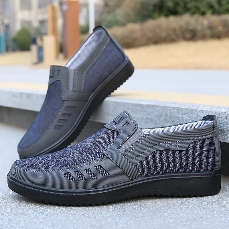 Wear-Resistant Orthopedic Breathable Soft-Sole Cloth Shoes