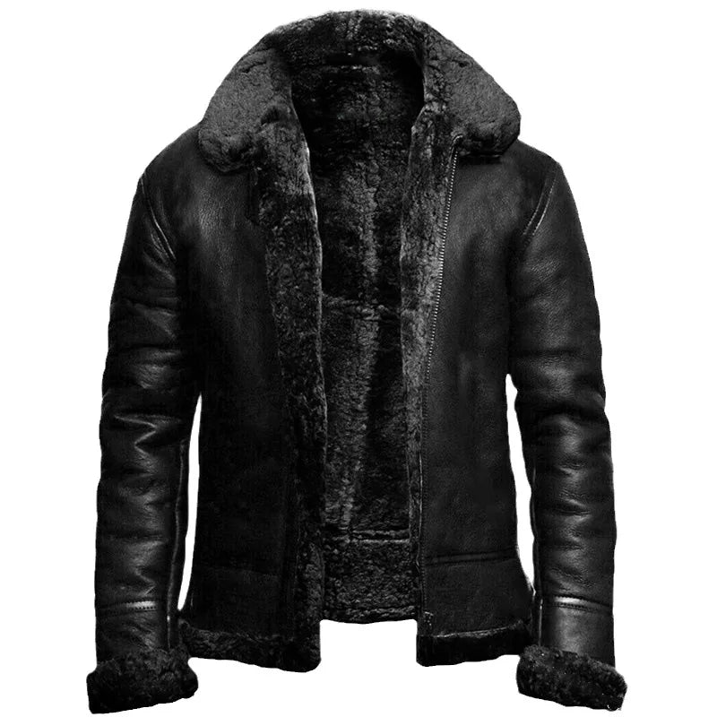 Warm Winter Jacket for Men | Full Zip Cold Weather Ready