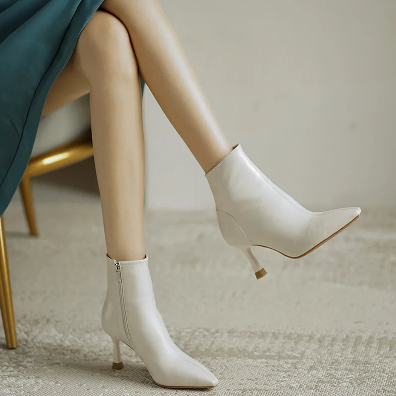 Pointed Toe Ankle Boots for Women | Slim Heel Fall & Winter 2026