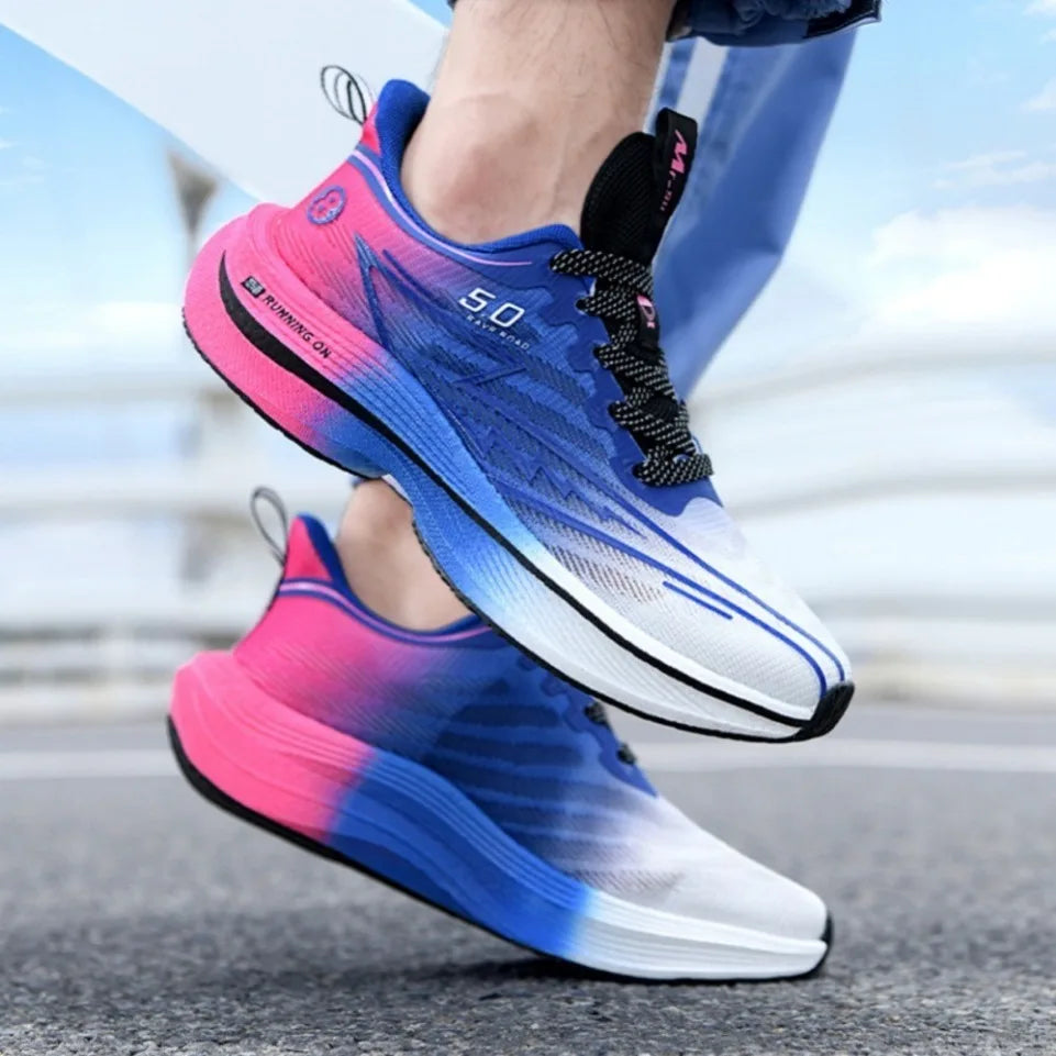 Shock Absorbing Orthopedic Carbon Plate Running Sneakers