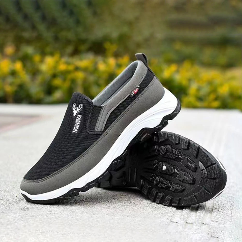 Orthopedic Breathable Slip-On Travel Walking Shoes