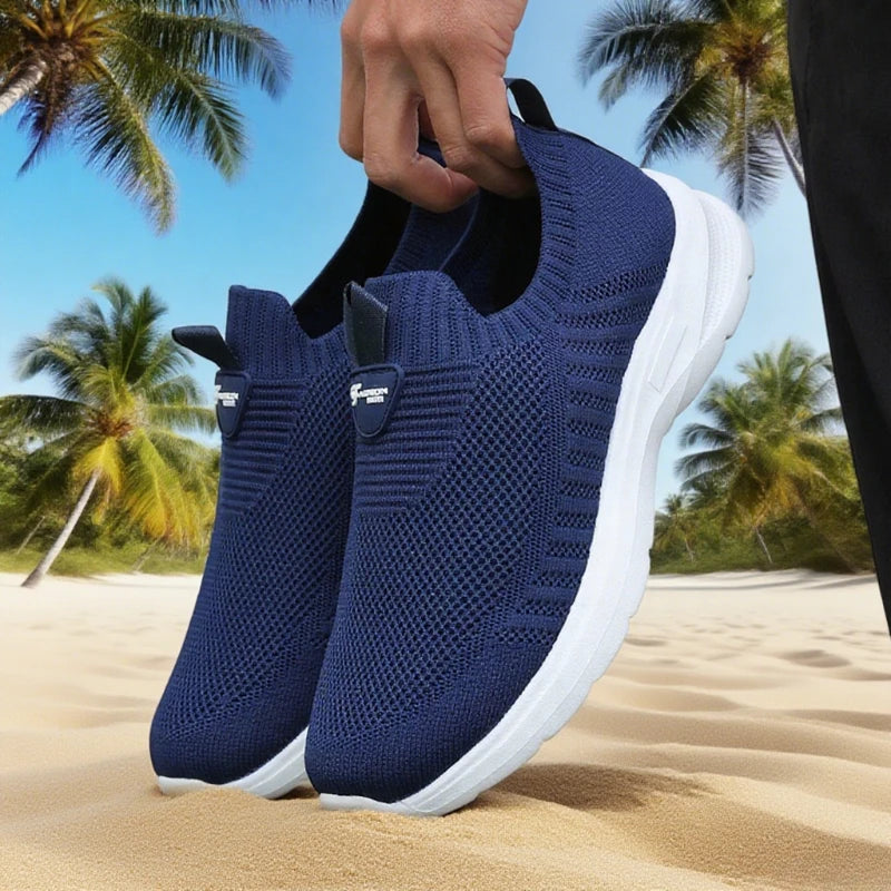 Unisex Breathable Slip -On Orthopedics Walking/Running Shoes