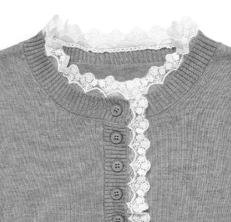Cosy Sweater for Women | Pull On Button Front Cold Weather Ready
