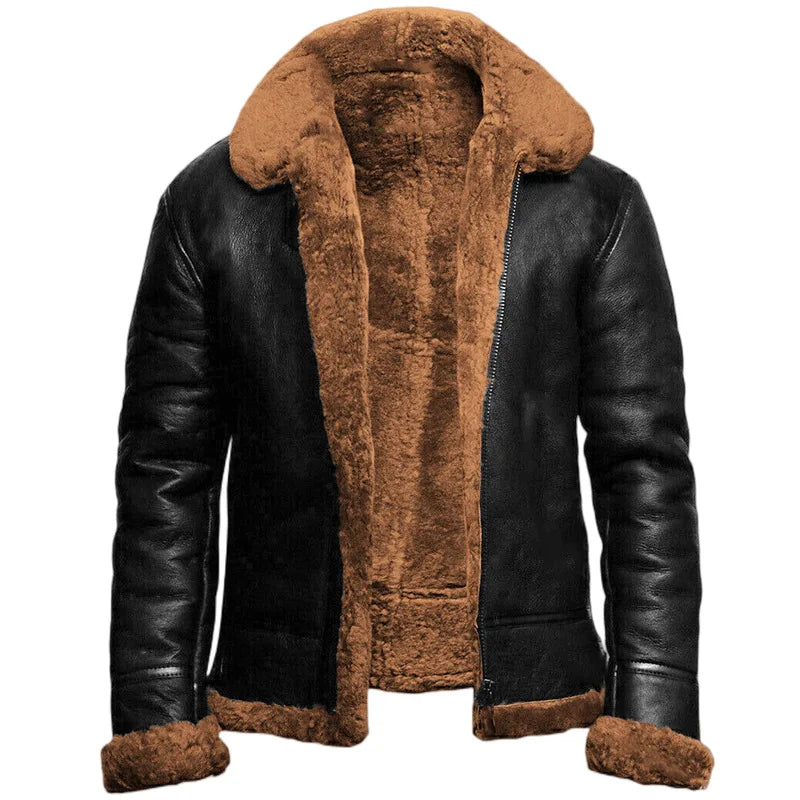 Warm Winter Jacket for Men | Full Zip Cold Weather Ready
