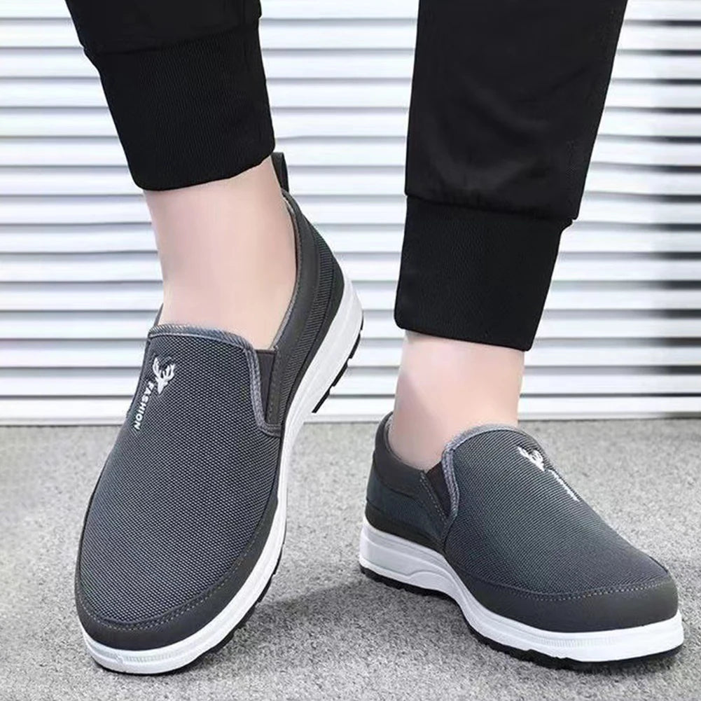 Orthopedic Breathable Slip-On Travel Walking Shoes