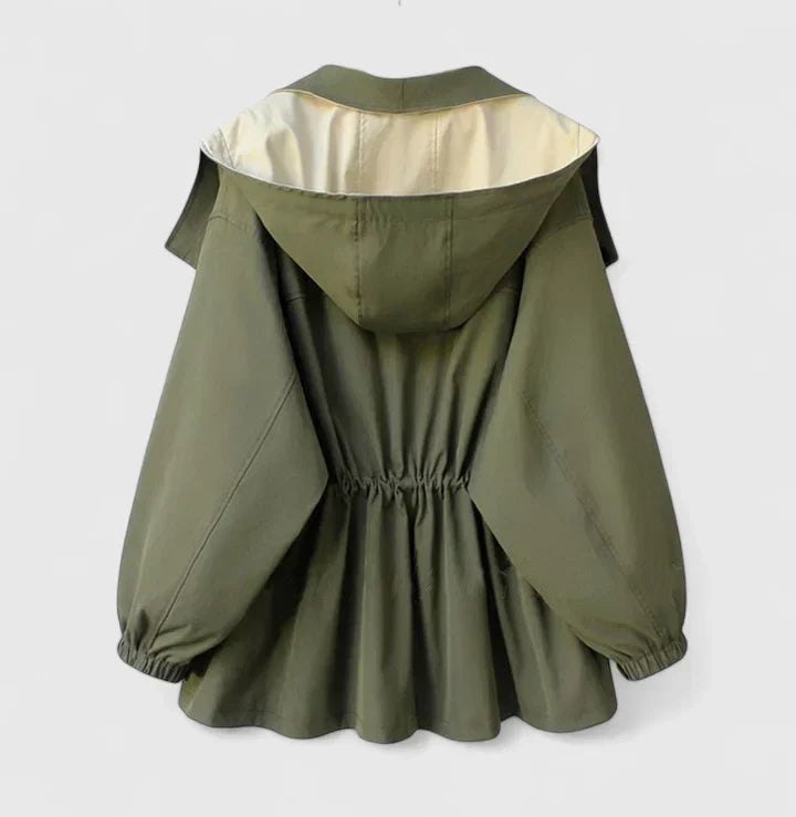 Warm Winter Jacket for Women | Button Front Lightweight Autumn Layering