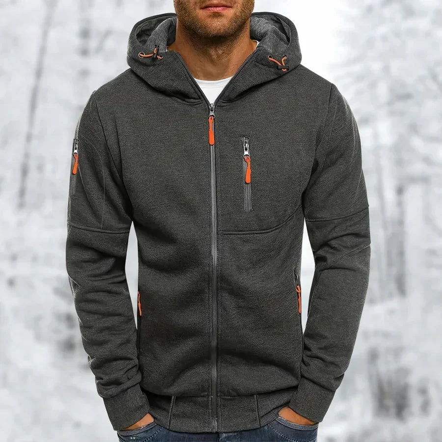 Hooded Winter Jacket for Men | Cold Weather Ready