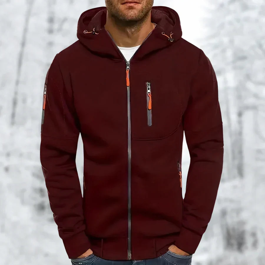 Hooded Winter Jacket for Men | Cold Weather Ready