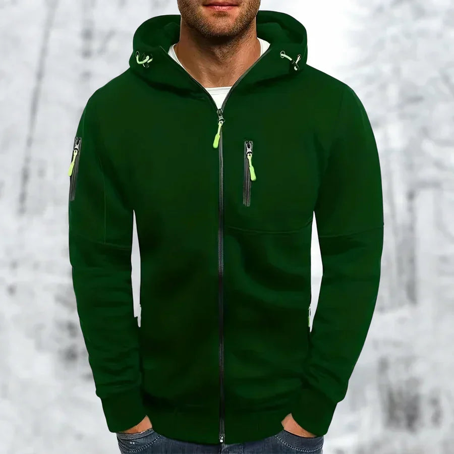 Hooded Winter Jacket for Men | Cold Weather Ready