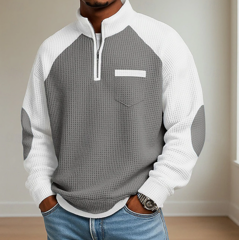 Half Zip Sweater for Men | Funnel Neck Fall & Winter 2026