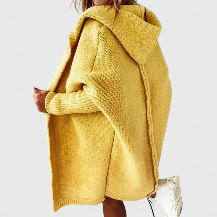 Oversized Cardigan for Women | Hooded Longline Cosy Winter Style