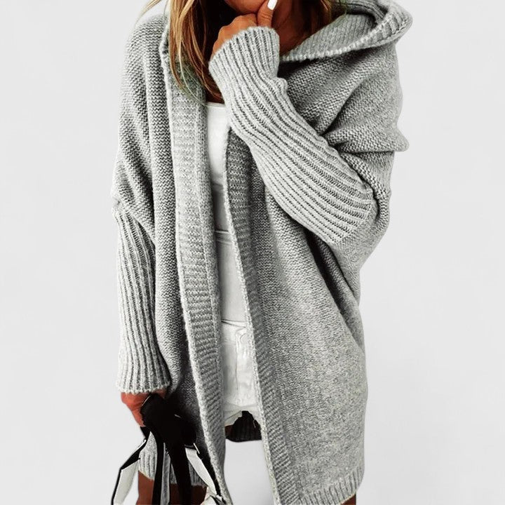 Oversized Cardigan for Women | Hooded Longline Cosy Winter Style