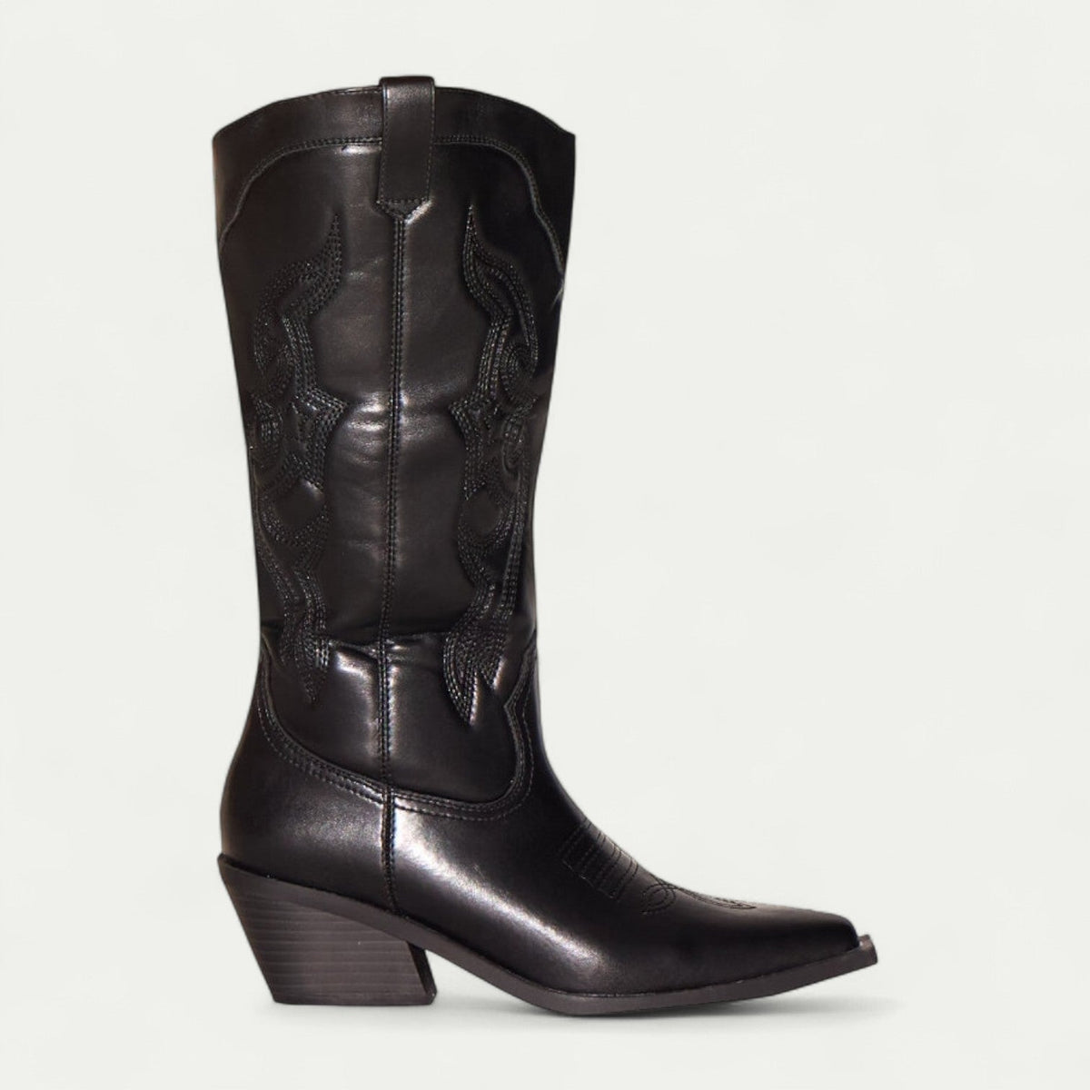 Pointed Toe Winter Boots for Women | Flat Low Heel