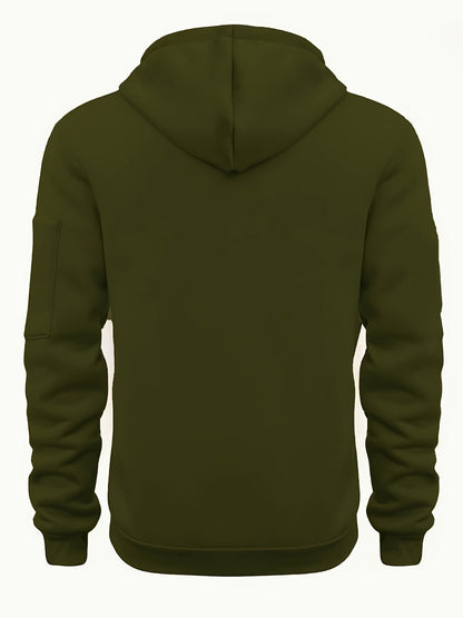 Hooded Hoodie for Women | Drawstring Full Zip Autumn Layering