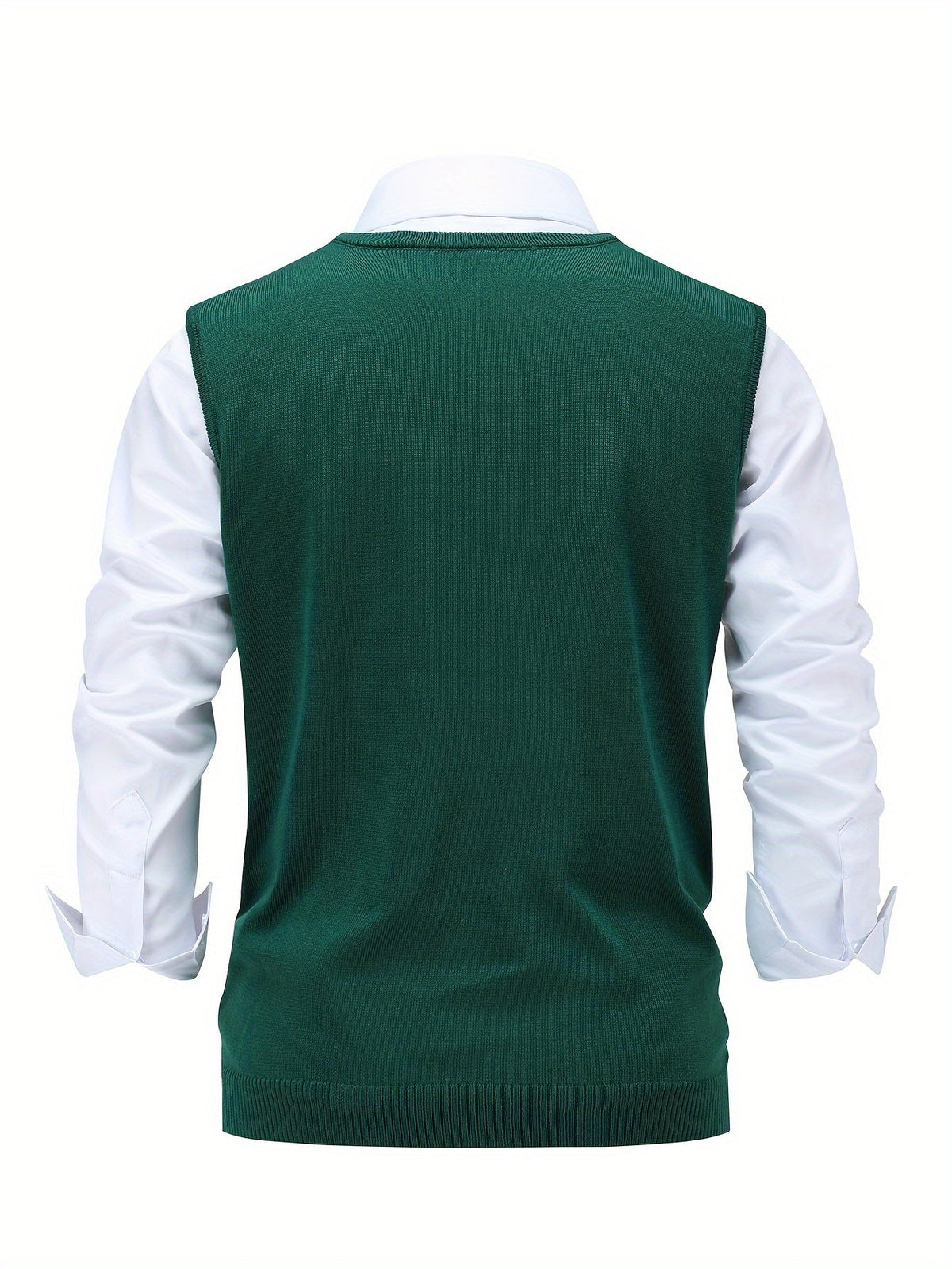 Lightweight Puffer Vest for Men | V Neck Warm Winter Layer