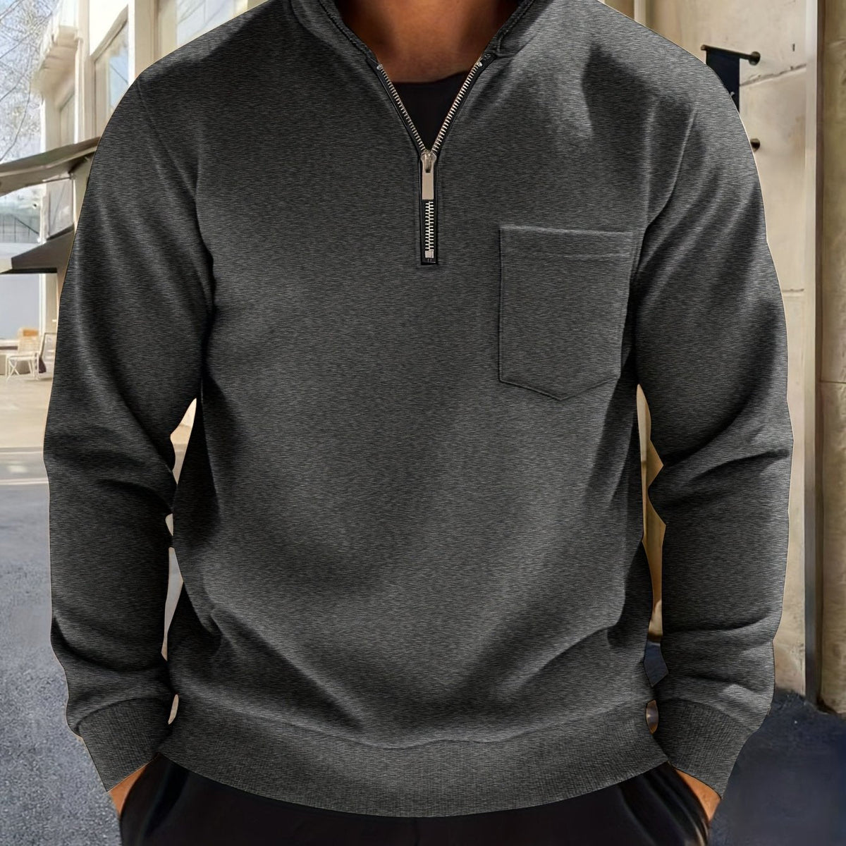 Half Zip Sweater for Women | Funnel Neck Cold Weather Ready