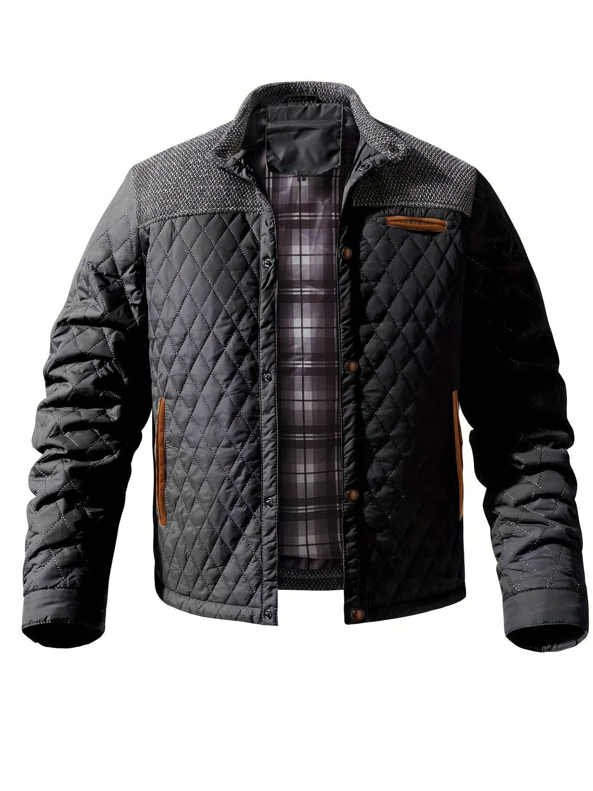 Quilted Puffer Jacket for Women | Funnel Neck Insulated Warm Winter Layer
