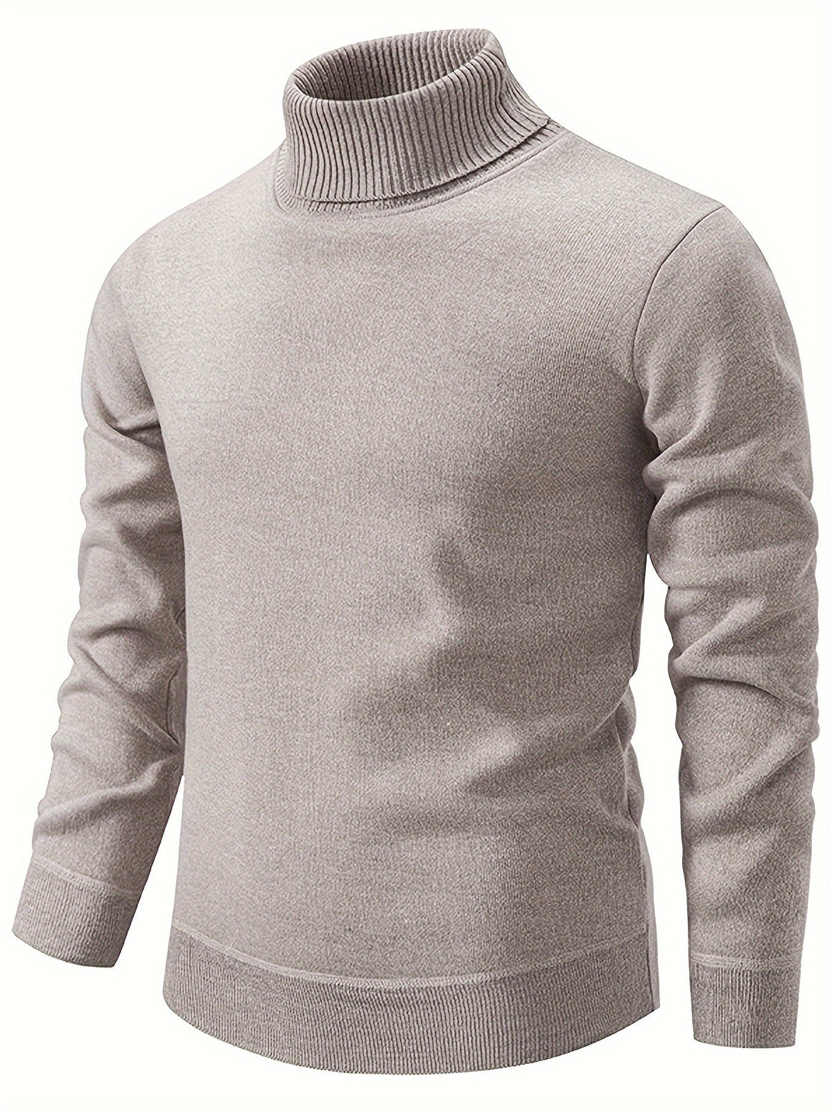 Turtleneck Sweater for Men | Ribbed Cosy Winter Style
