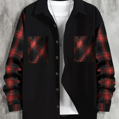 Plaid Shirt for Men | Button Front Cold Weather Ready