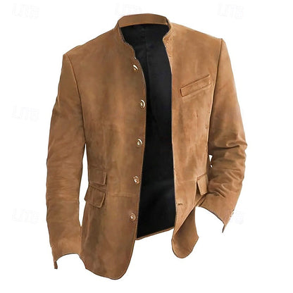 Everyday Winter Jacket for Women | Button Front Funnel Neck Autumn Layering
