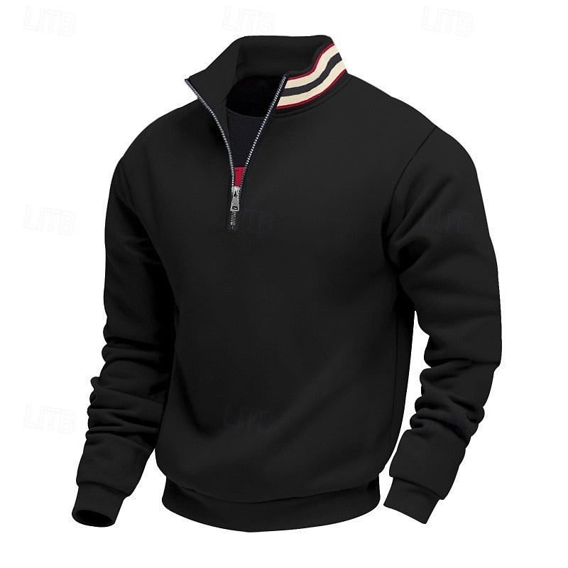 Half Zip Sweater for Men | Cosy Winter Style
