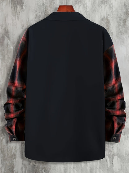 Plaid Shirt for Men | Button Front Cold Weather Ready