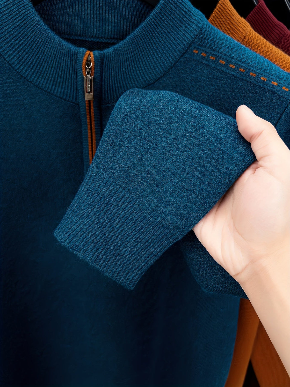 Half Zip Sweater for Women | Autumn Layering