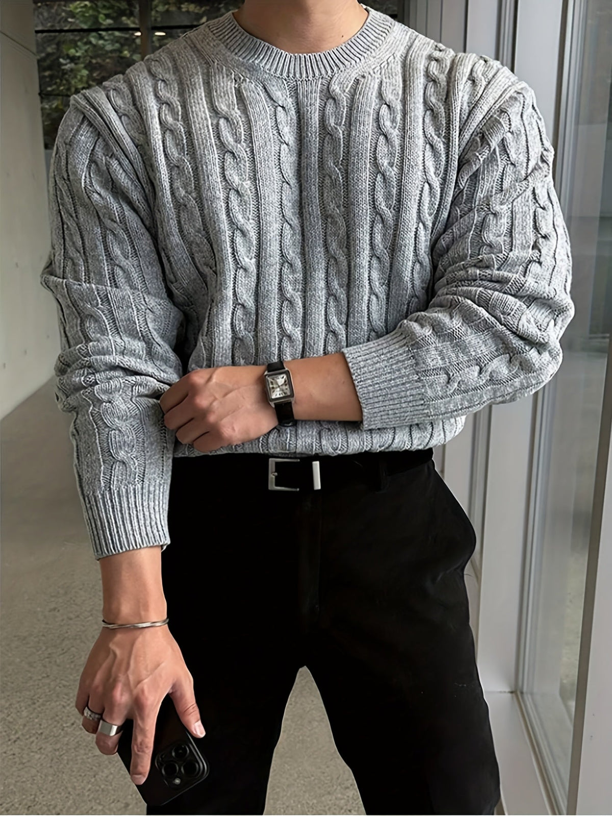 Insulated Sweater for Men | Cosy Winter Style