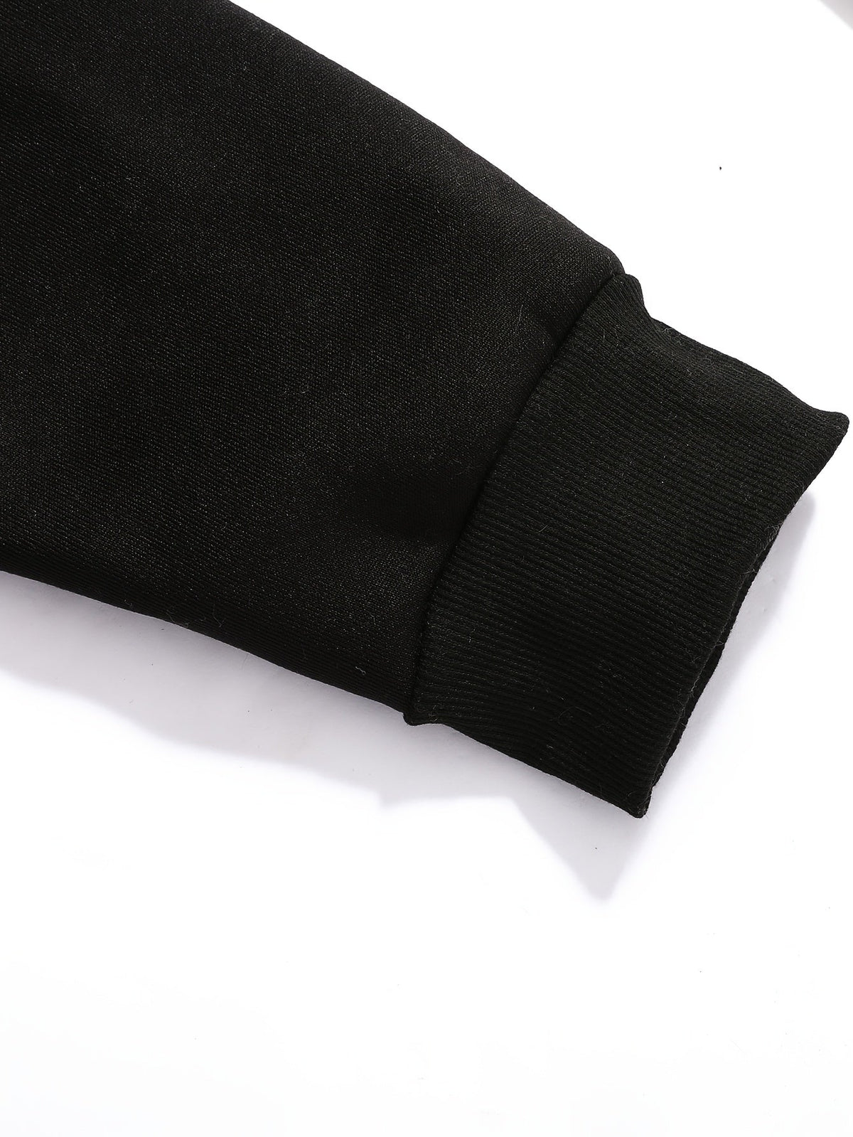 Everyday Sweatshirt for Men | Ribbed Crew Neck Autumn Layering