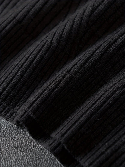 Lightweight Puffer Vest for Men | Ribbed Oversized Winter Outerwear