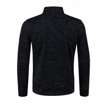 Warm Winter Jacket for Men | Funnel Neck Full Zip Cold Weather Ready