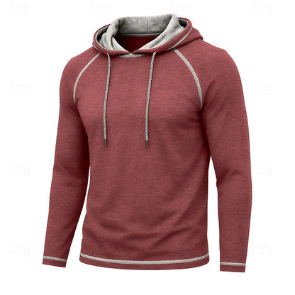 Hooded Hoodie for Men | Drawstring Cold Weather Ready