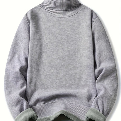 Turtleneck Sweater for Men | Ribbed Cosy Winter Style