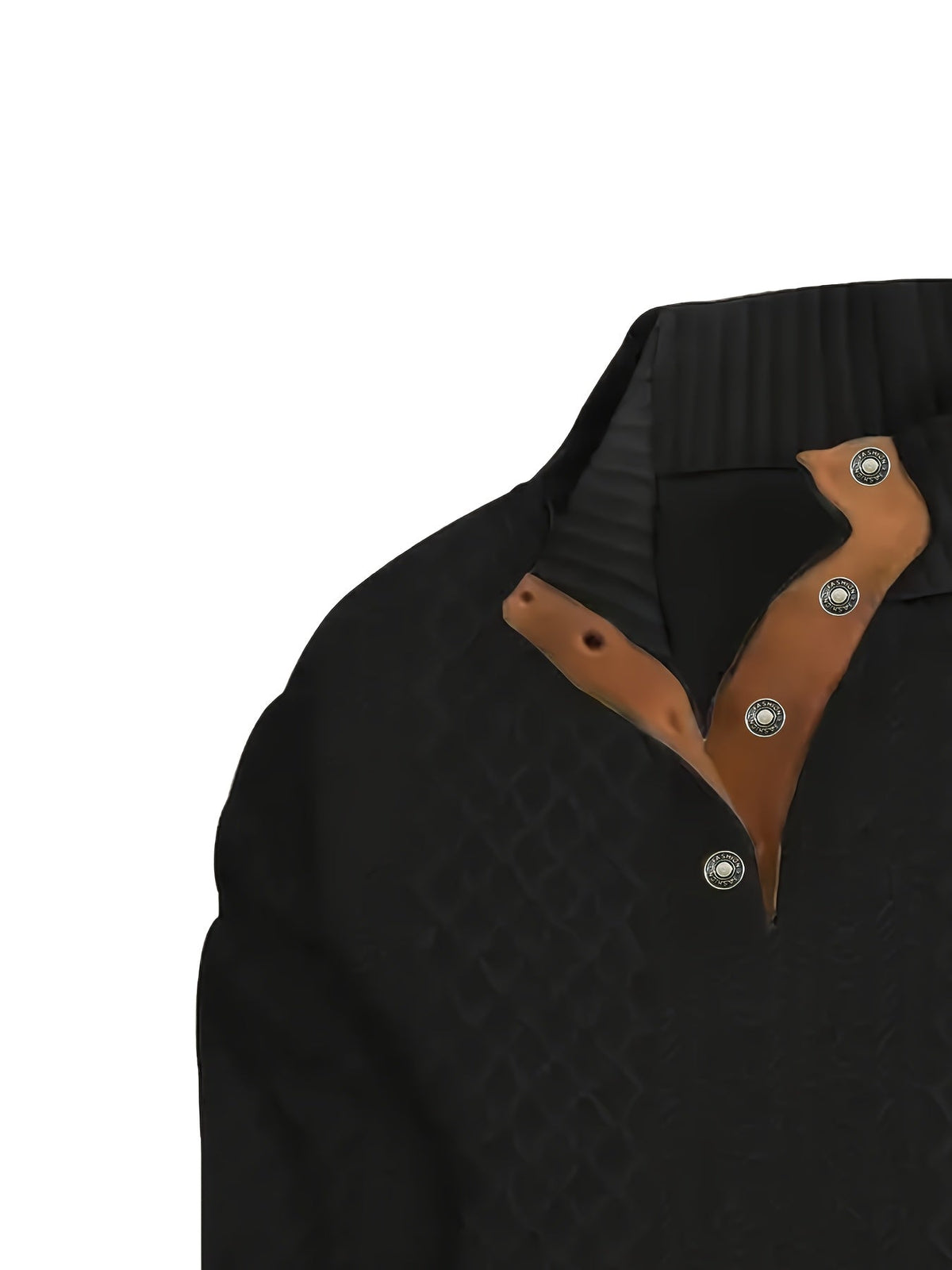 Oversized Sweater for Women | Button Front Funnel Neck Cold Weather Ready