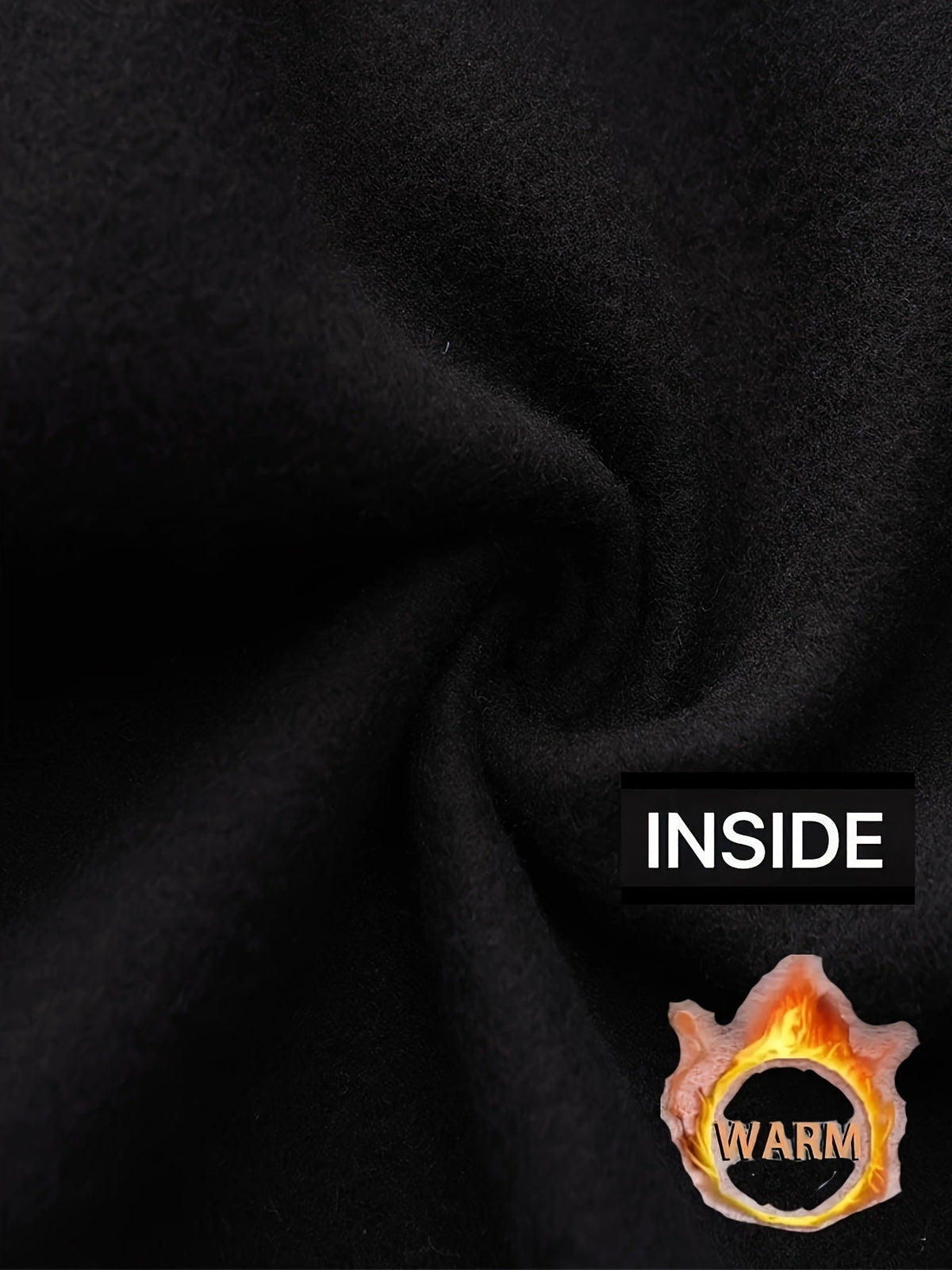 Hooded Hoodie for Men | Side Zip Warm Winter Layer