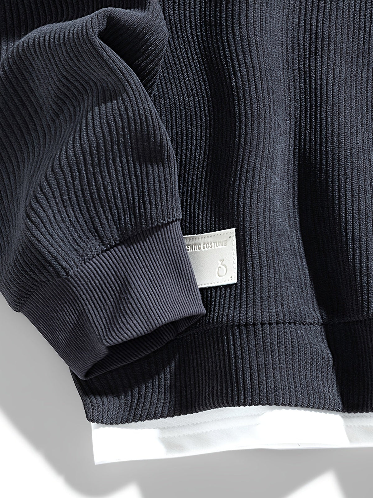 Oversized Sweatshirt for Men | Pull On Ribbed Fall & Winter 2026
