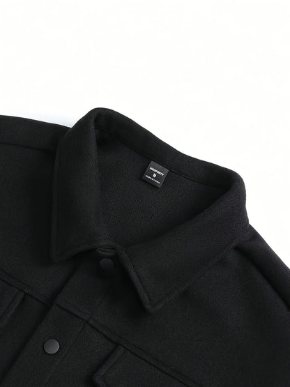Everyday Winter Jacket for Men | Button Front Autumn Layering
