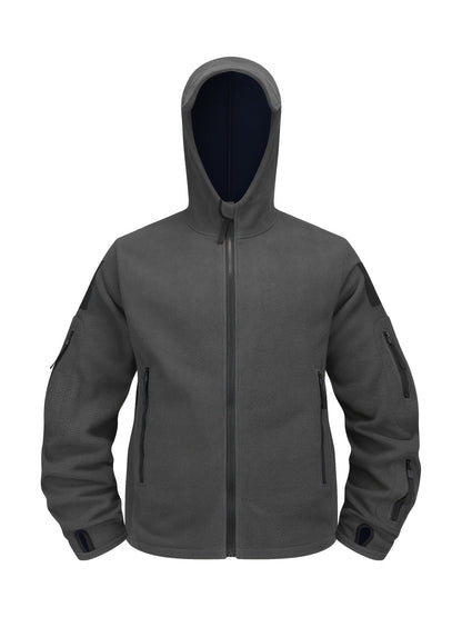 Hooded Winter Jacket for Men | Oversized Insulated Autumn Layering