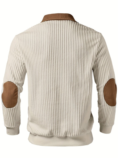 Half Zip Sweater for Women | Ribbed Funnel Neck Cosy Winter Style