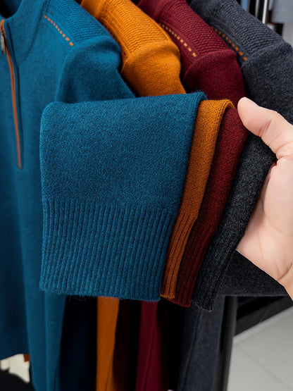Half Zip Sweater for Women | Autumn Layering