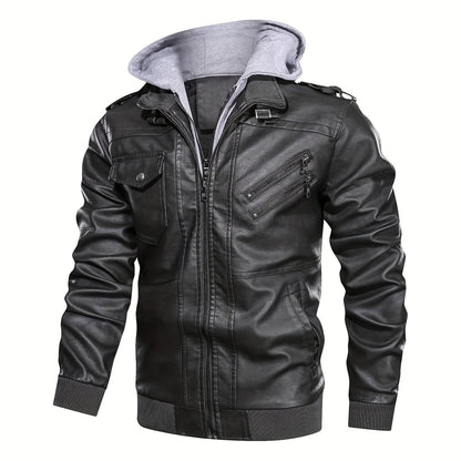 Hooded Winter Jacket for Men | Insulated Autumn Layering