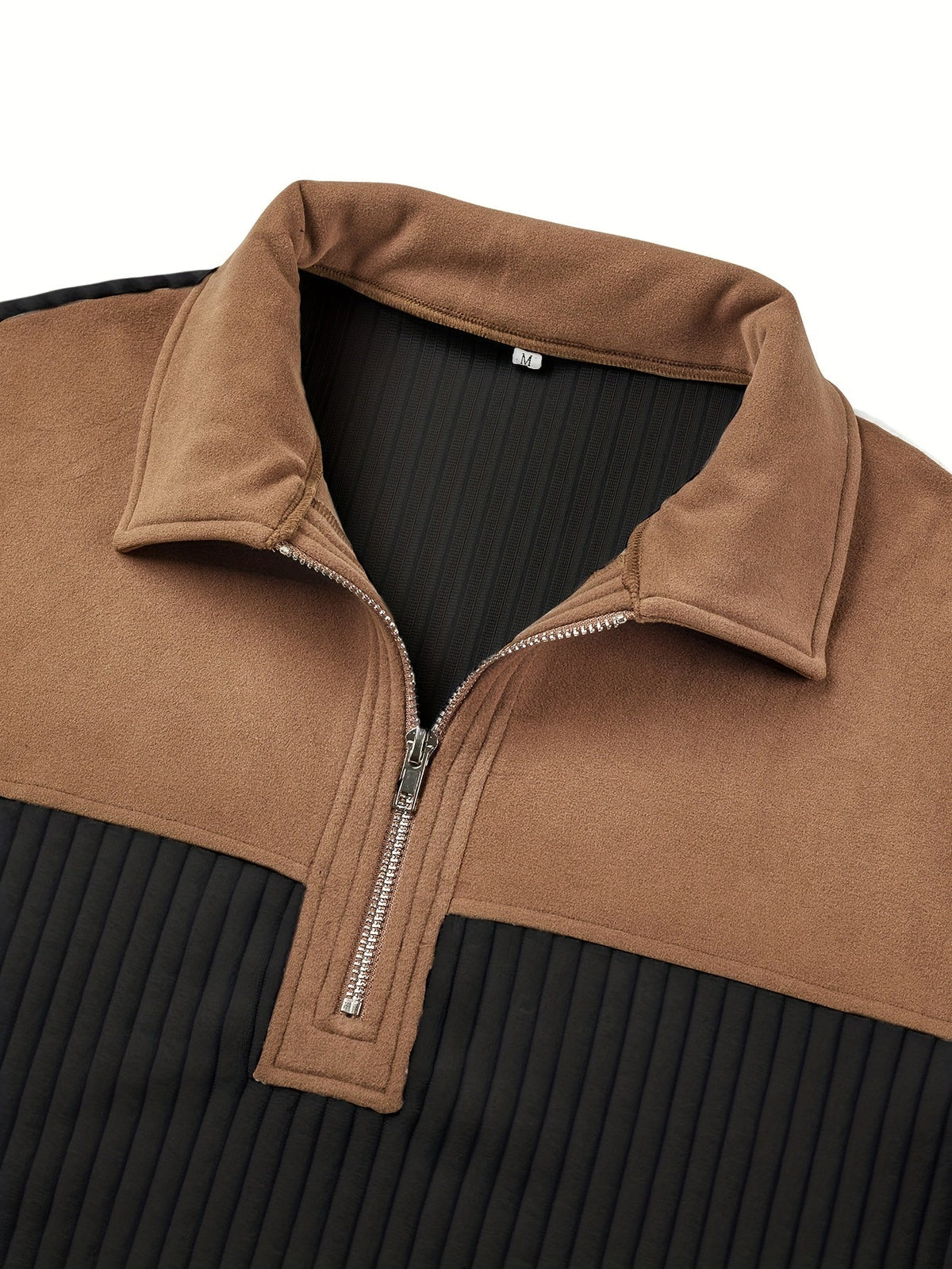 Half Zip Sweater for Women | Ribbed Funnel Neck Cosy Winter Style