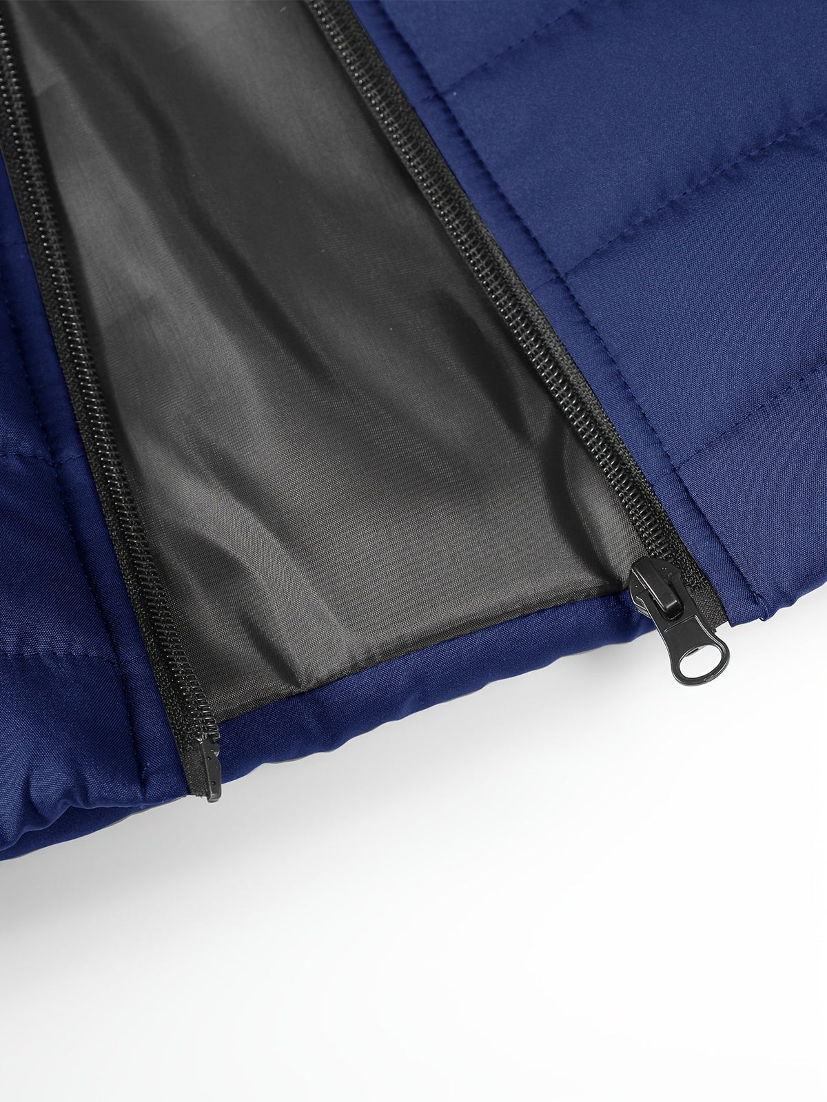 Lightweight Quilted Jacket for Men | Side Zip Cosy Winter Style